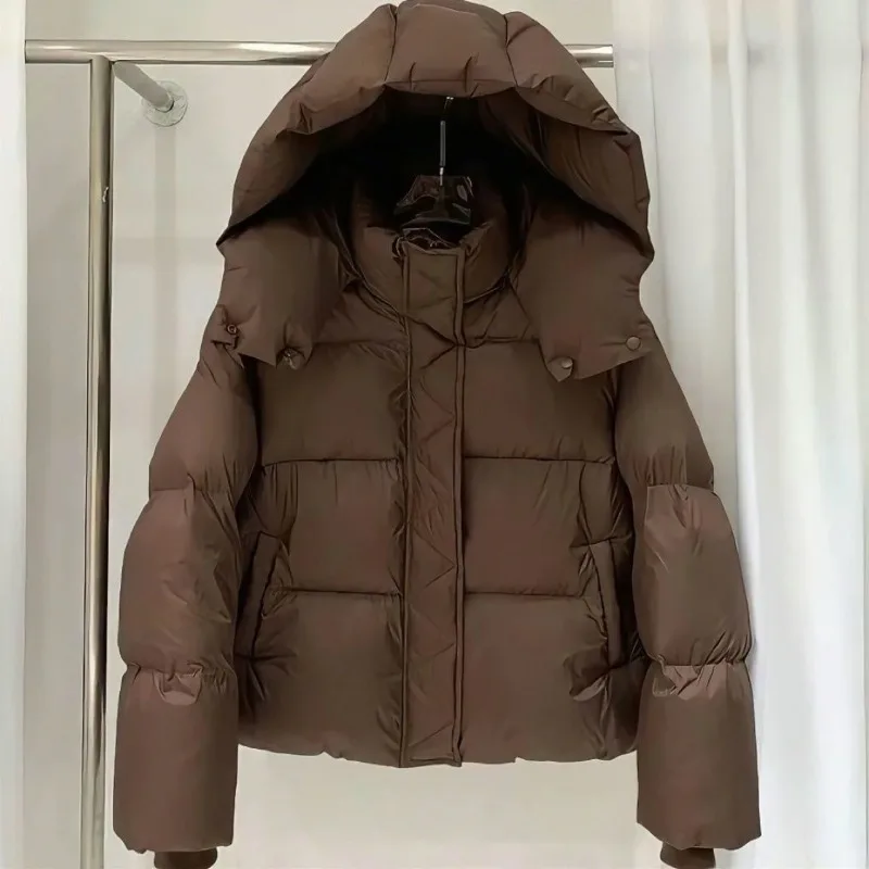 

Autumn and winter best-selling down jacket for women, short style, new Korean version, loose and thickened coat