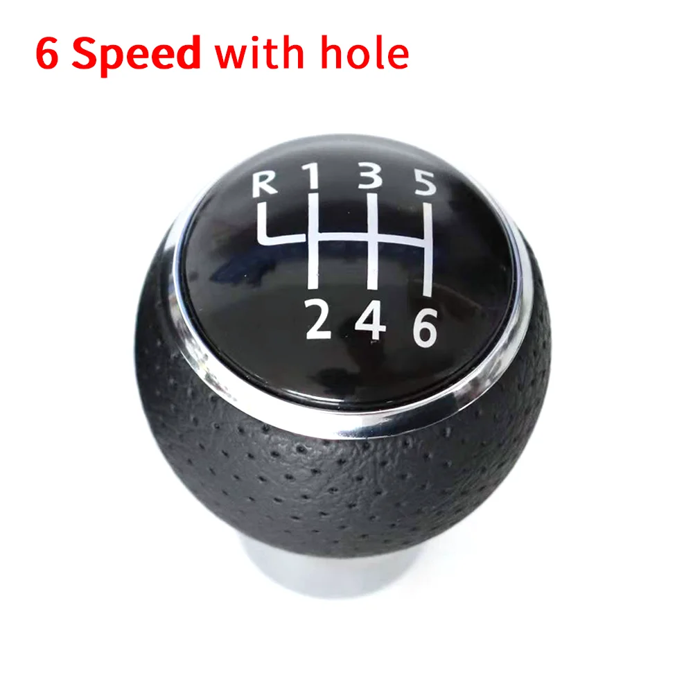 Car 5 Speed Gear Shift Knob MT Head Stick Handle Shifter For Mitsubishi Lancer EX EVO GTS ASX V3 V5 V6 Auto Parts Accessories