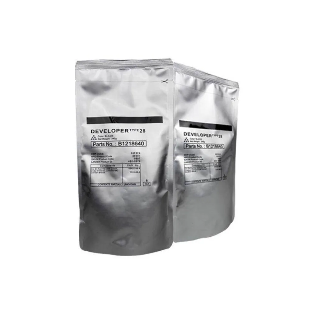 einkshop 345g/bag Type 28 Developer Black  For Ricoh MP1813L 2001 2013 2501 2014 mp2501 2001L 2013 1813L 2501L 1813