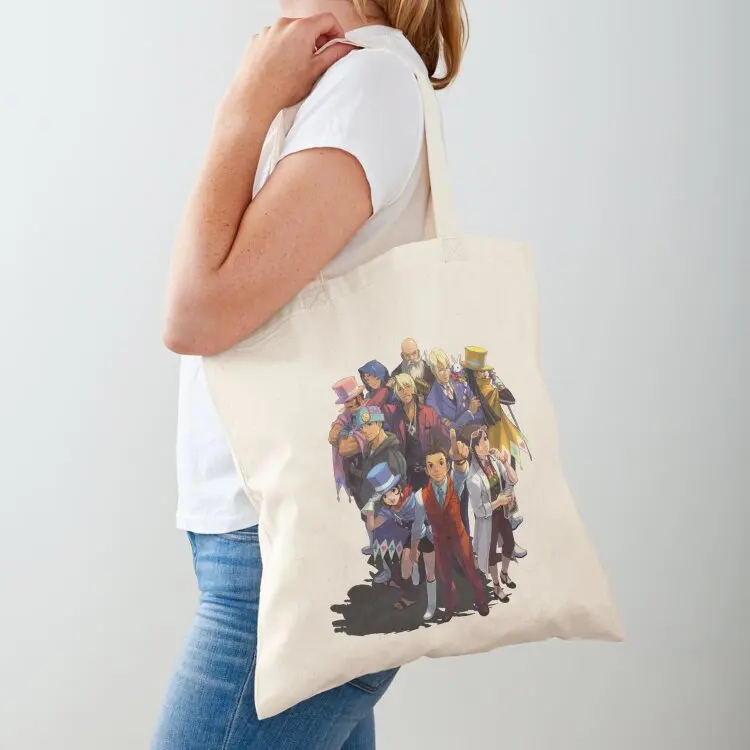 Sac fourre-tout Apollo Justice Ace Attorney Trilogy, sac de courses personnalisé, sac de shopping