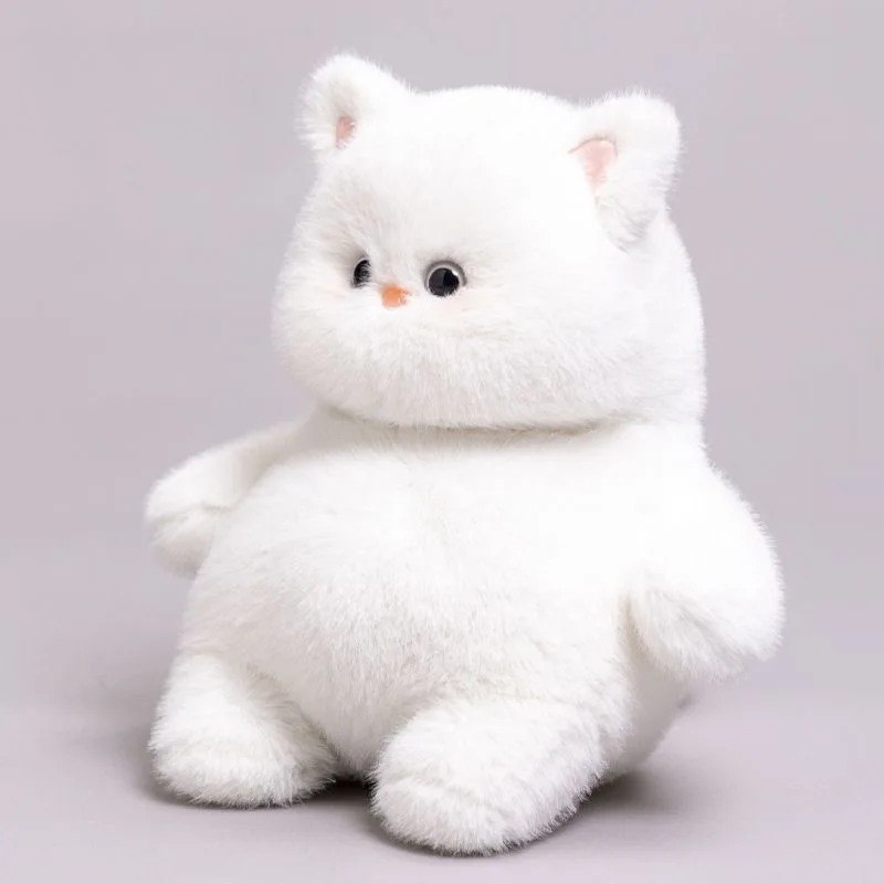 Peluche Kawaii Fat Cats pour Enfants, Jouets Super Doux, Décoration de Maison Simple et Fraîche, Animaux en Peluche, Cadeaux pour Bol, 35cm