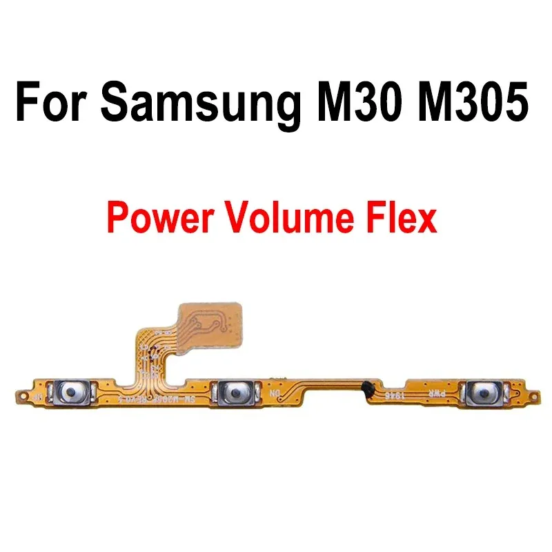 

For Samsung Galaxy M30 M305 Power Volume Side Key Button Flex Cable On Off Switch Flex Cable Replacement Repair Parts