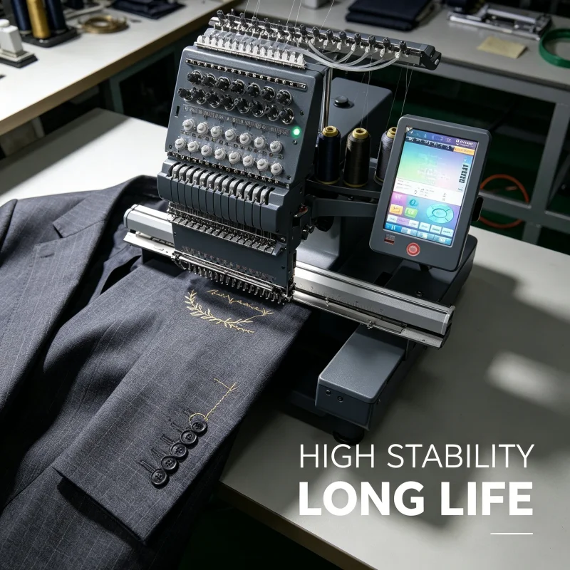 Manufacturer Wholesale Embroidery Machine Cap Hat Tshirt Garment Apparel Fabric Clothing Design Pattern Output Device Wholesale