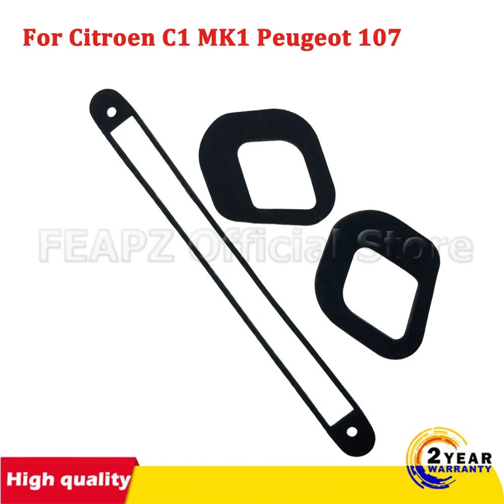 

3PCS Third Brake Light And Rear Tail Cluster Seals Leak Fix Kit For Citroen C1 MK1 Peugeot 107 MK1 2005-2014