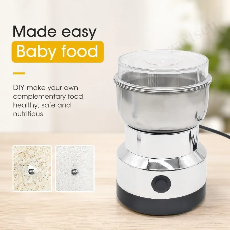 Kitchen Multifunctional 4 Blade Grain Grinder Coffee Chopping Home Electric Coffee Grinder Nut Bean Flavor Blender - view 4