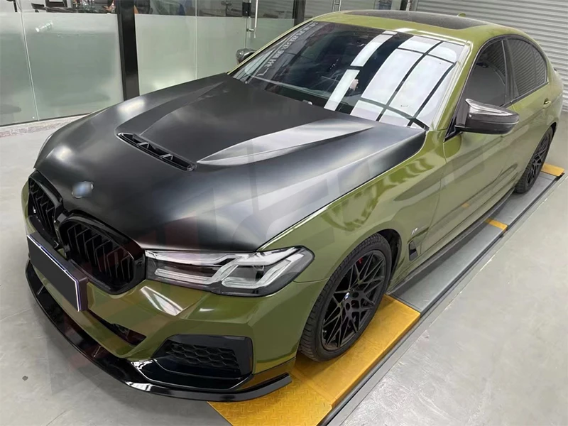 تصميم رائجة البيع غطاء محرك السيارة عالي الجودة لسلسلة 5 G30/G38 CS مع فتحة الألومنيوم/غطاء محرك السيارة الحديدي 2017 #3