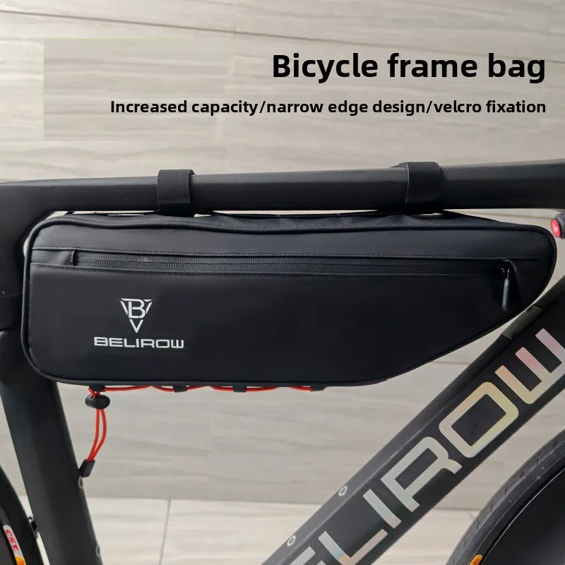 

Bike Frame Bag Waterproof Bike Triangle Bicycle Under Top Tube Bag Corner Pouch Storage Bag Approx. 3L itres Cycling Accessories