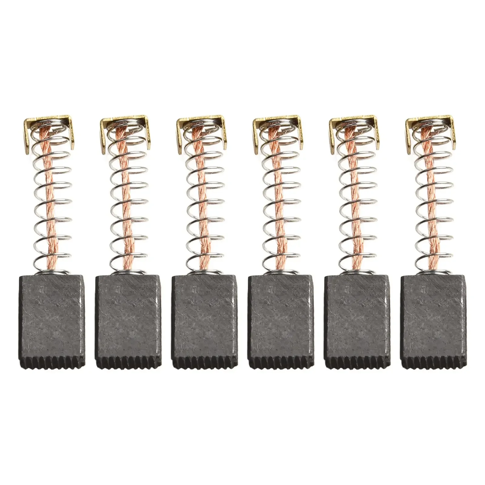 6Pcs Power Tool Carbon Brushes For Parkside PBH 1500 A1 Angle Grinder Electric Hammer Drill Brush 6x10x14mm