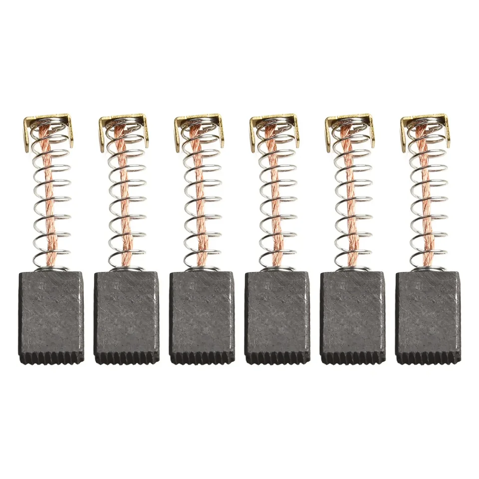 10 Escobillas De Carbón PATIKIL De 12x8x5mm Para Motores Eléctricos, Amoladoras, Sierras Y Herramientas Eléctricas
