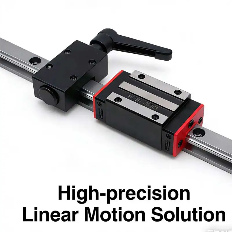 HGR15 HGR20 HGR25 HGR30 HGR35 HGR45 Linear Guide Rail Clamp Fixed Ring Slider Lock Limiter Aluminum Alloy 45 Steel