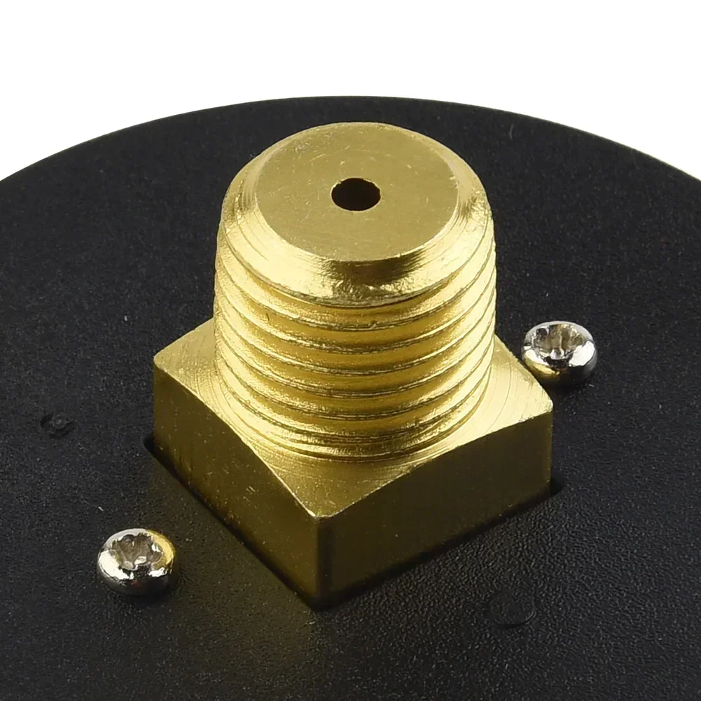Imagem -03 - Barra Medidor de Pressão de ar 50 mm 13 mm Rosca 0180 Psi 0-12 Barra Manômetro Escala Dupla para Compressor de ar 1pc