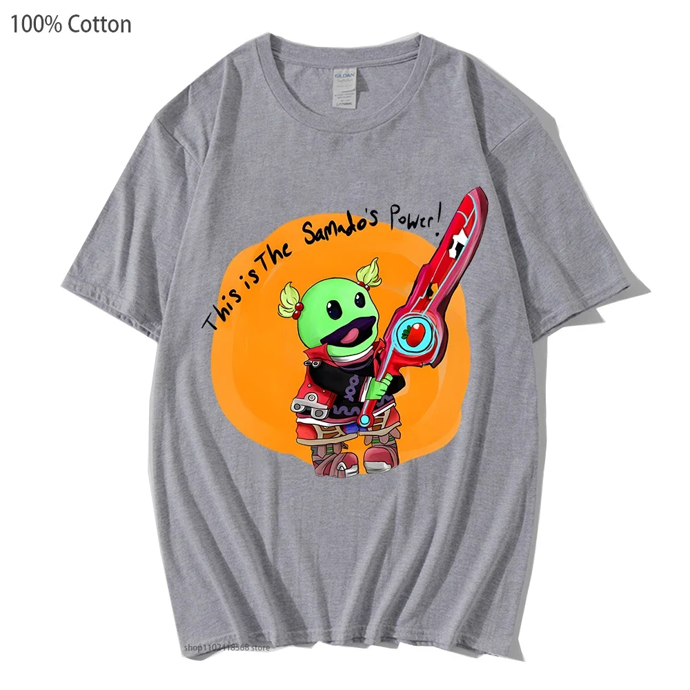 Cartoon Anime Nanalan T-shirts Een Commissie voor Varkarrus Print Tshirt Kawaii Leuke Kleding 100% Katoen Vrouwen/Mannen Kleding Unsiex