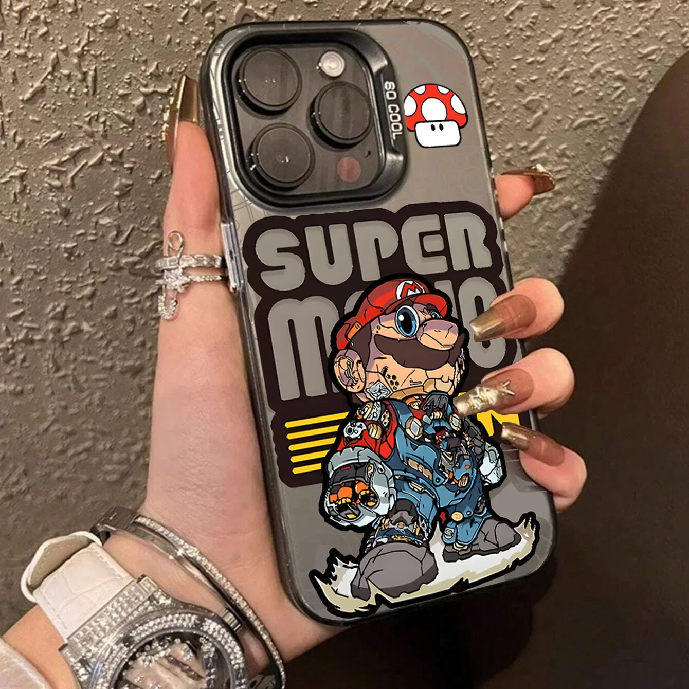 

For IPhone 7 8 X XS 11 12 13 14 15 16 Cases Phone Mobile So Cool Shockproof TPU Hard Shell Precise Hole Matching Smartphones 5g