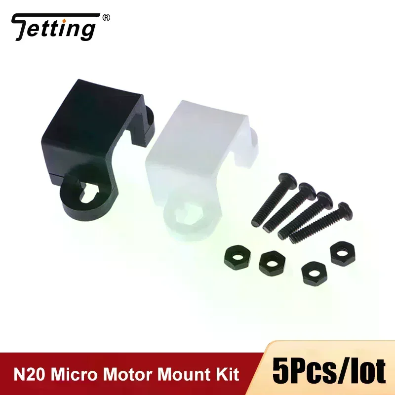 5Pcs/lot N20 Micro Motor Mount Kit DC Gear Motor Mounting Bracket For N20 Series Motor Toy Accessory
