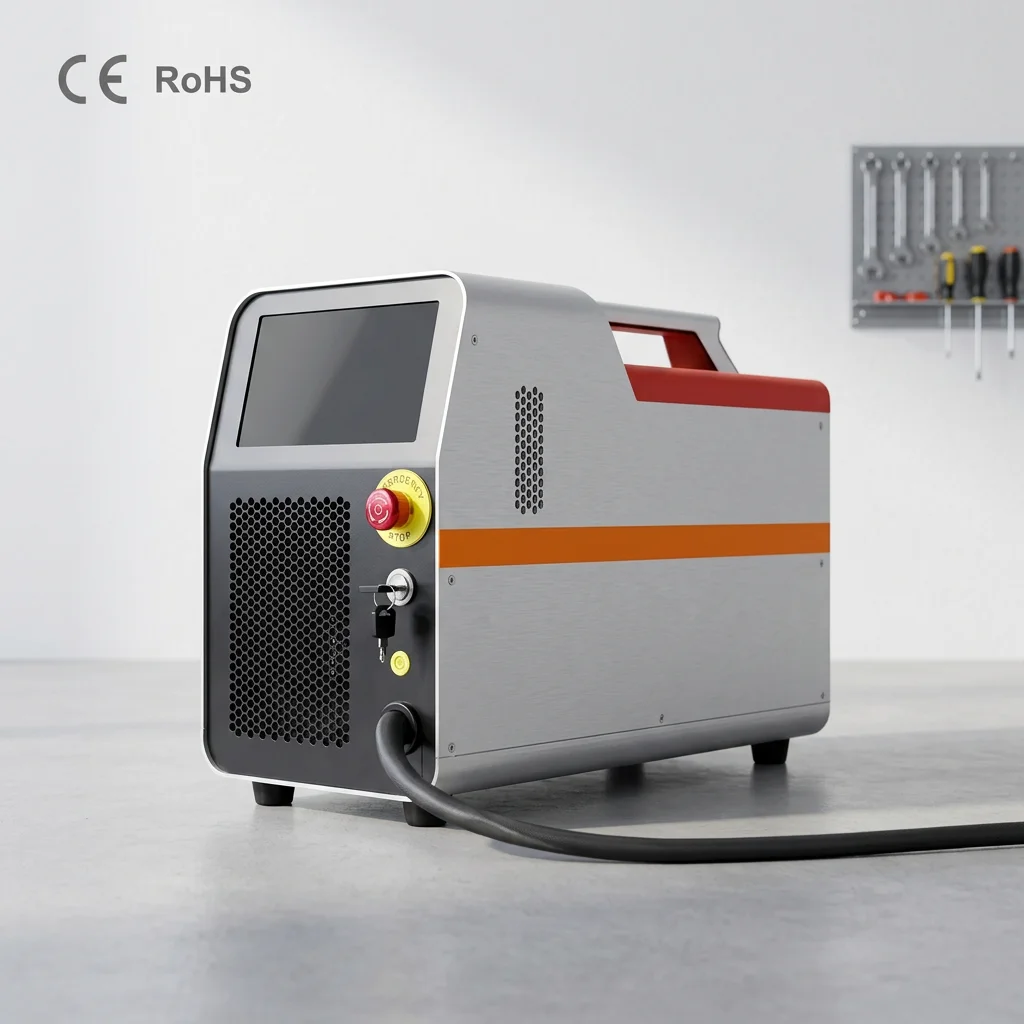 ActionLasers 700W Max Output Handheld Fiber Laser Welding Machine Air Cooled Portable Welder Metal 220V X1 Pro Laser Source view 3