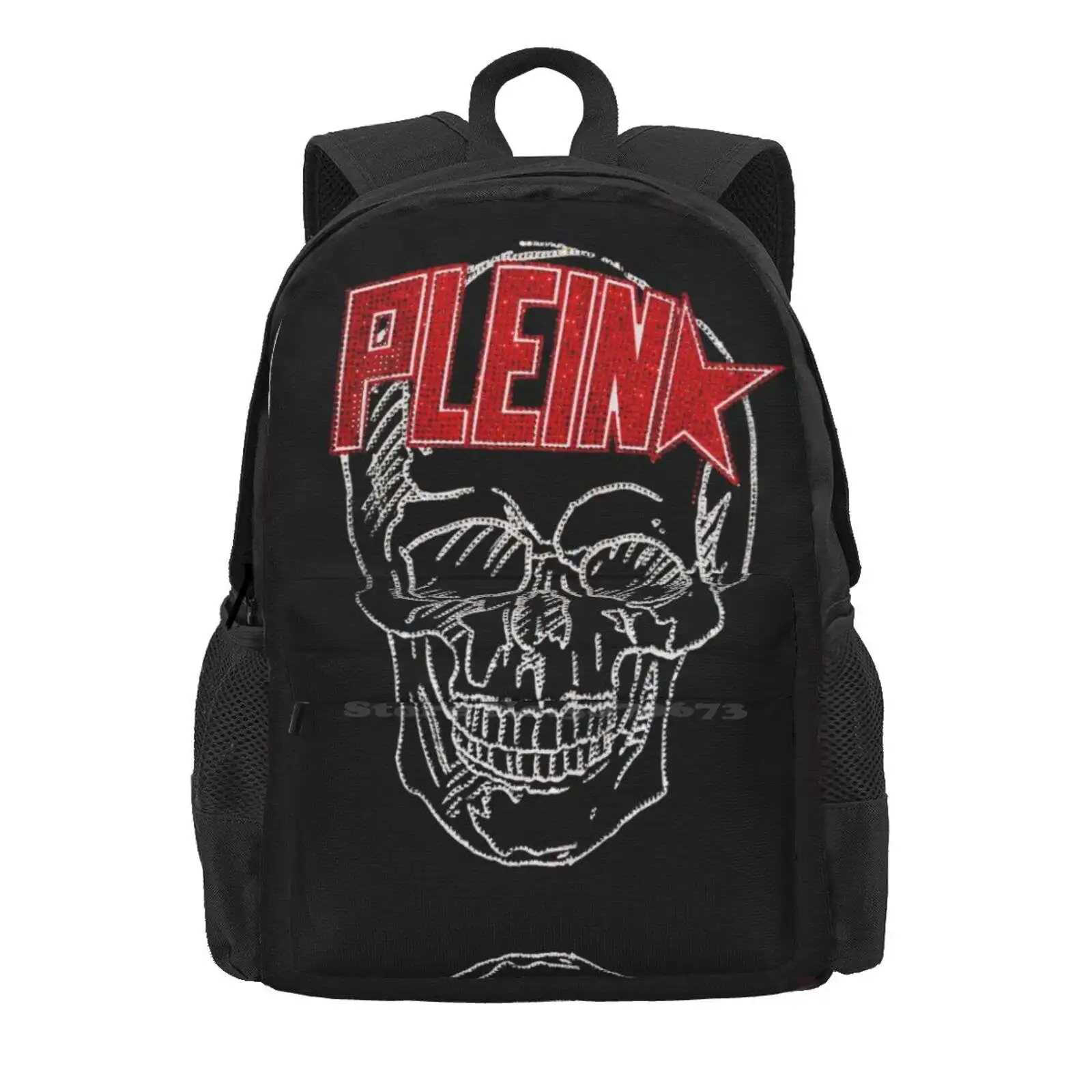 Plein Skull Star mochila escolar de gran capacidad, bolsas para portátiles, Skull Trend, Brandit