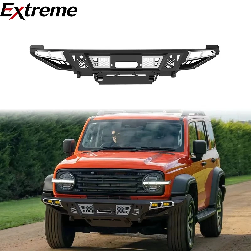

Heavy Duty Off Road Vehicle Part New Steel Full Width Front & Rear Bumper for Tank 300
