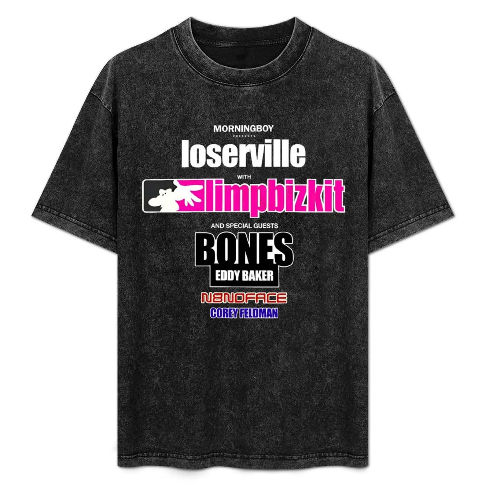 

Limp Bizkit - 2024 Loserville Tour T-Shirt Fashion Casual Short Sleeve Top