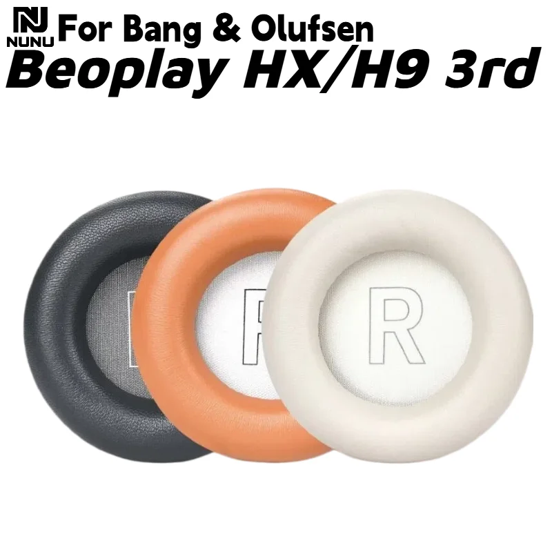 

Сменные амбушюры из овечьей кожи с застежкой для наушников Bang & Olufsen Beoplay HX / H9 3-го поколения, запчасти для ремонта, удобные/прочные.