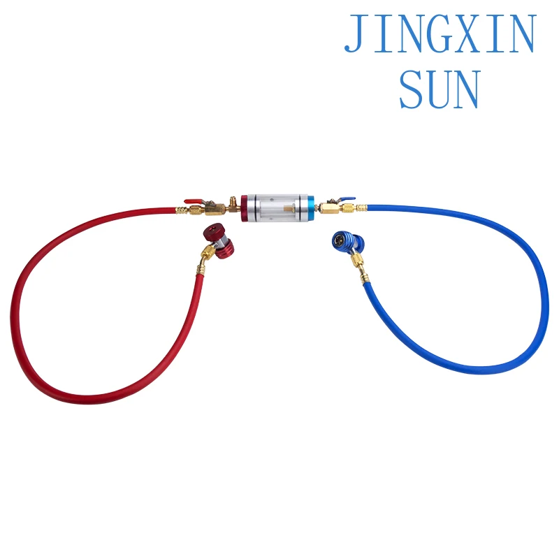 Oil Control Viewer Filter Tool Set High and Low Pressure Filter Tool for air Conditioner Chilled Oil
