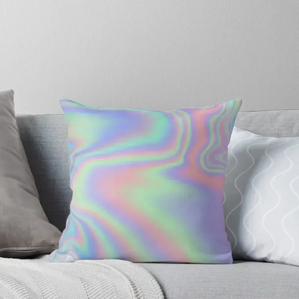

Holographic Pattern Throw Pillow home decor items Sofa Covers For Living Room Cushions Cover pillow