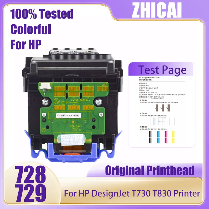 

Original for HP729 728 Printhead 728 729 Print Head For HP DesignJet T730 T830 Printer Head 730F9J81A