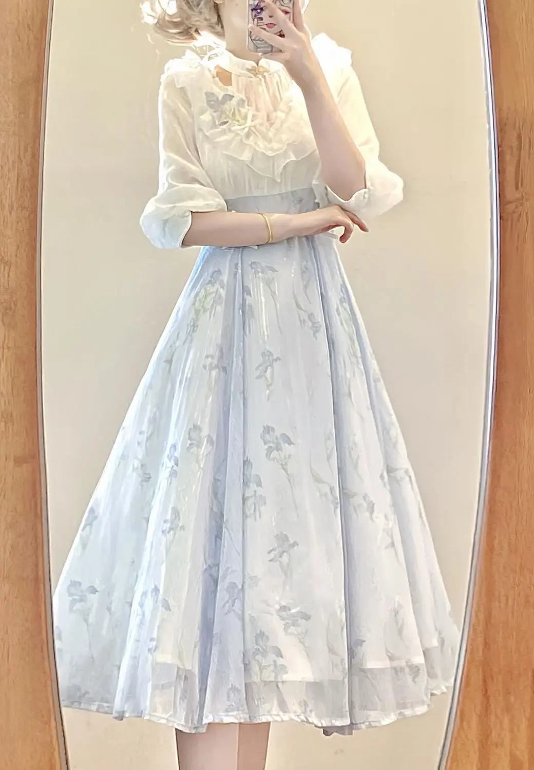 

NONSAR французское придворное ретро-платье для женщин, осеннее платье принцессы Лолиты с завязкой на талии