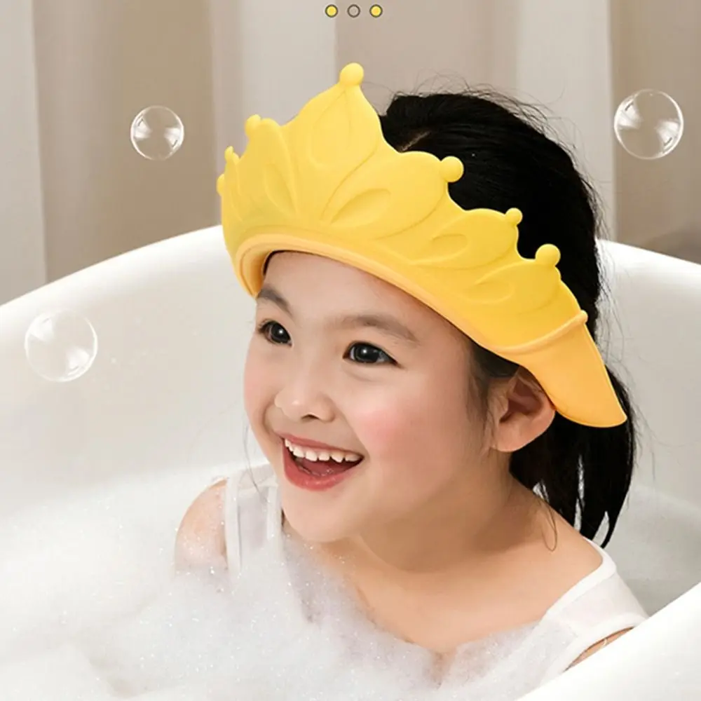 Children Protect Head Cover Baby Care Product Cartoon Hair Wash Hat Shampoo Cap Kids Bathing Shower Hat Baby Shower Cap