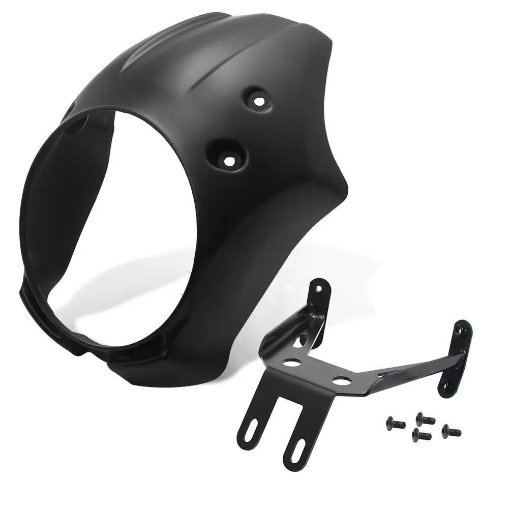 Matte Black Motorcycle Front Headlight Fairing Cover Mask For Honda Rebel CMX 300 500 CMX300 CMX500 2017-2021