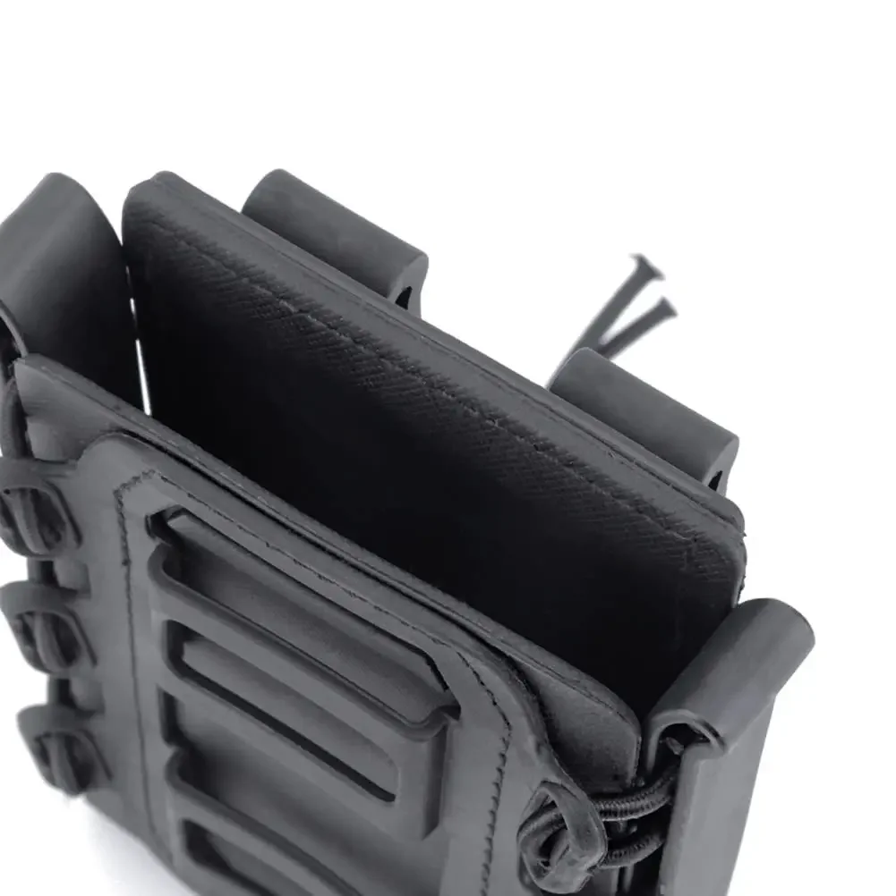 Tactical Fast Mag TPR Flexible Magazine Pouch for Ar15 M4 5.56/7.62 Mag Pouch Molle Magazine Carrier Holster Hunting accessories