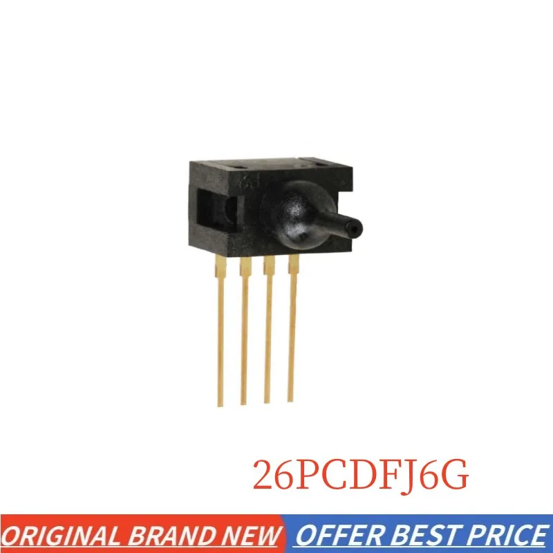 

New Original Authentic 26PCDFJ6G 6DF6G DIP-4 26PC Series Honeywell Board Mount Pressure Sensor 0V to 0.1V Gage 0psi to 30psi