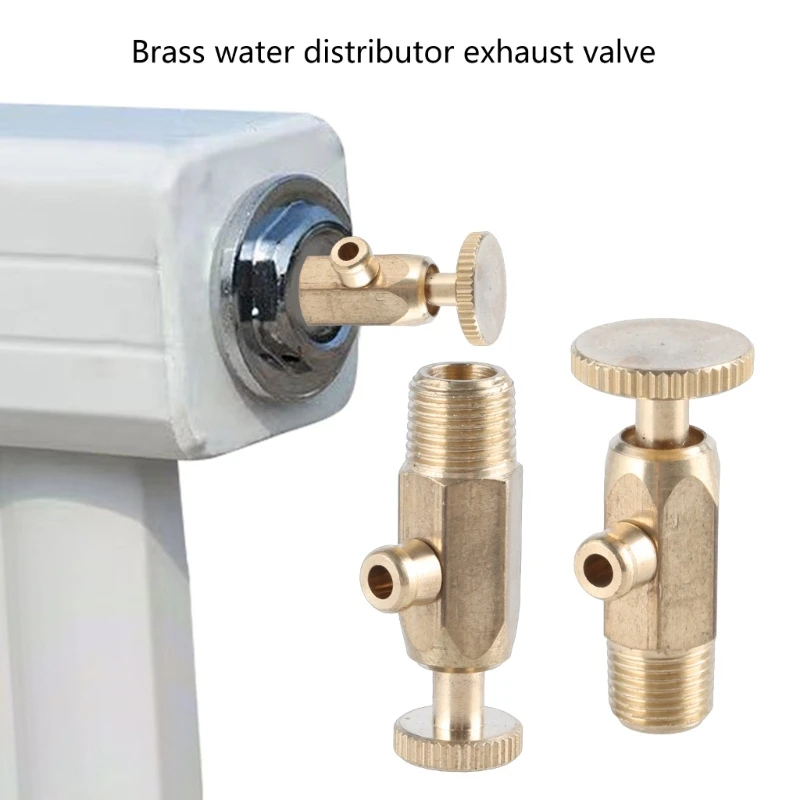 Thread Brass Automatic Air Pressure Vent Valves Safety Release Valves Pressure KXRE