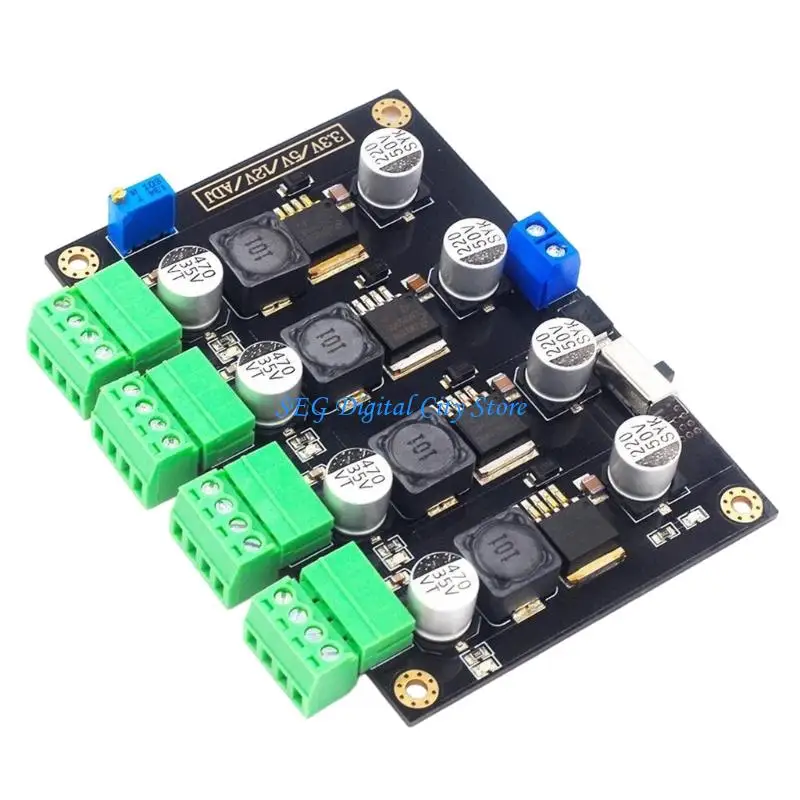 U75B LM2596 Multi Output Switching Power Supply Module with 3V 5V 12V and Adjustable