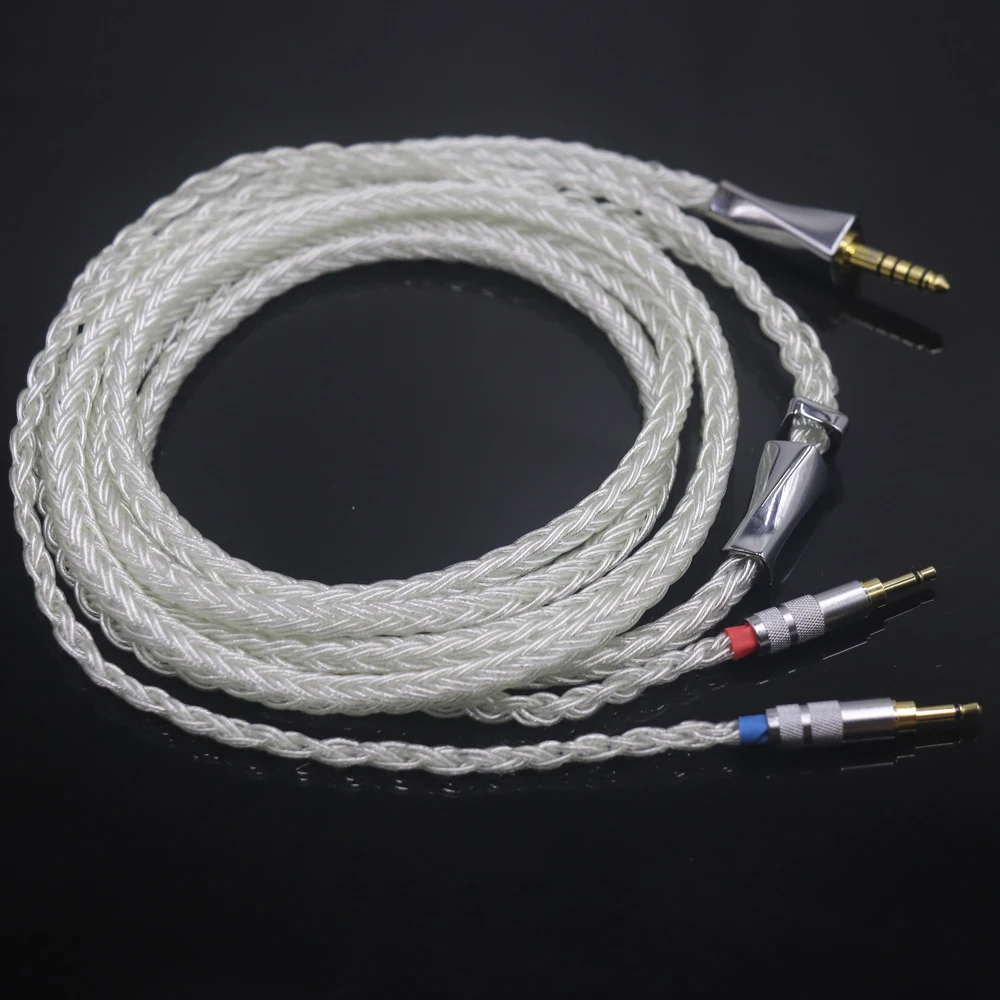 Haldane Xiaoman-Waist Thickened-Cable 16 Core Pure Silver Headphone Cable for Sonus Faber PRYMA Sivga Oriole SV0211MORE H1707