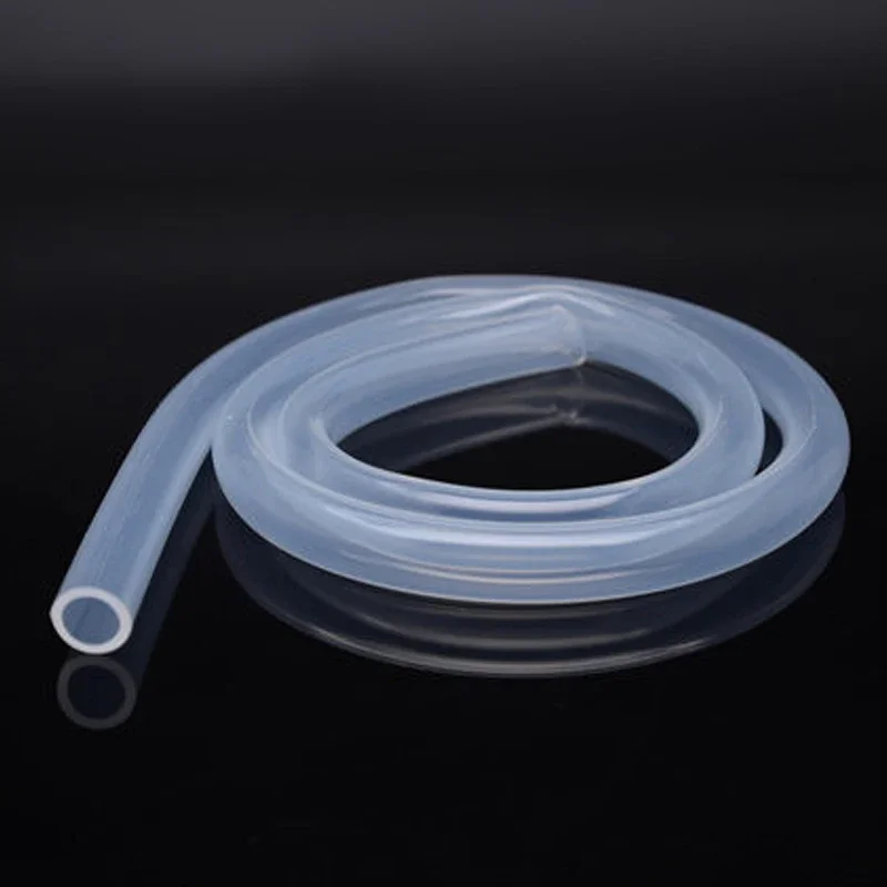 2M Food Grade Transparent Silicone Tube Soft Rubber Hose 3 4 5 6 7 8 9 10mm Out Diameter Flexible Milk Hose Beer Pipe