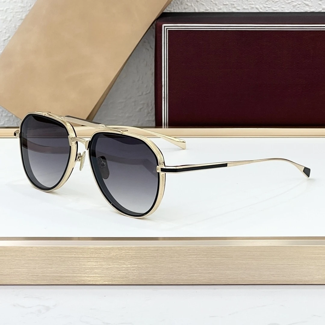 

COMMANDER Pilot Design Luxury Brand Sunglasses Men Women Alloy Metal Style Trendy Oval UV400 Outdoor Trendy Fashion Eyewear