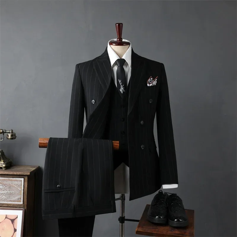 (48) Customized Men’s New Fashionable Wedding Business Groomsmen Suit