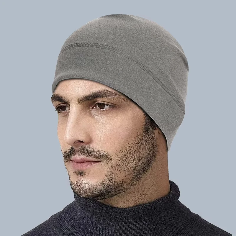 

Cold Proof and Warm Outdoor Sports Headcover Fleece Ski Cap Riding Cap Running Hats Cycling Skull Caps for Men and Women
