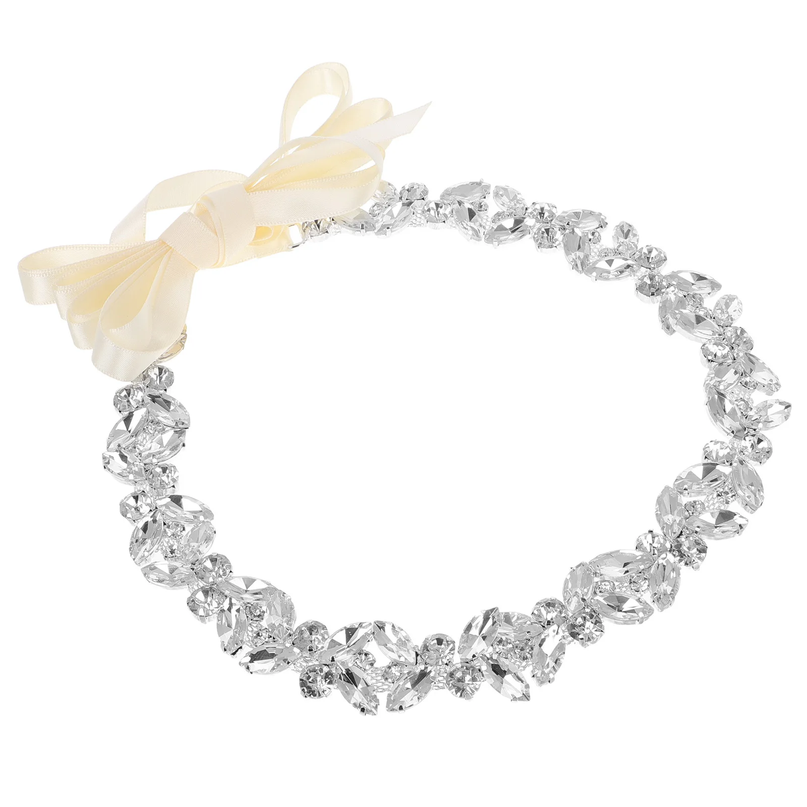 حجر الراين حزام ثوب الزفاف 270 سنتيمتر طويل شريط من الساتان فستان الزفاف ملحق تألق سبيكة حزام للعروس وصيفه الشرف الرسمي #1