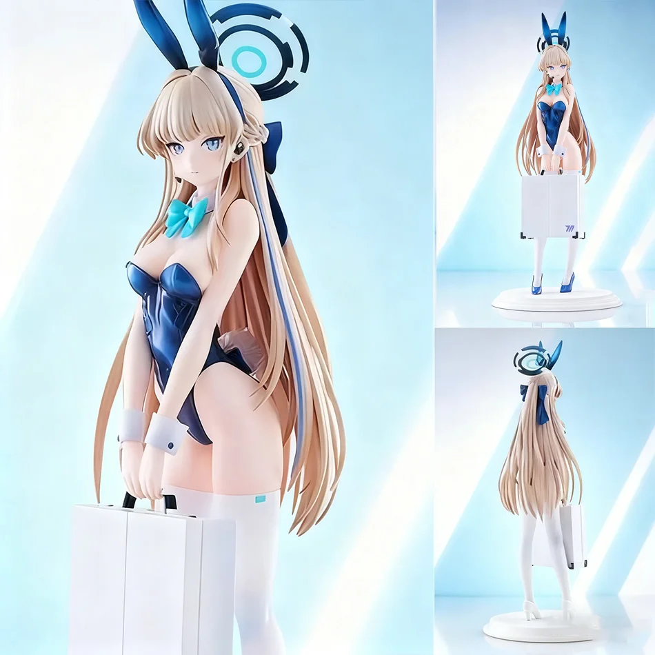 Blue Archive Bunny Girl Anime Action Figure Collectible Model Statue for Boys Adult Ornament Figurine Gift Idea