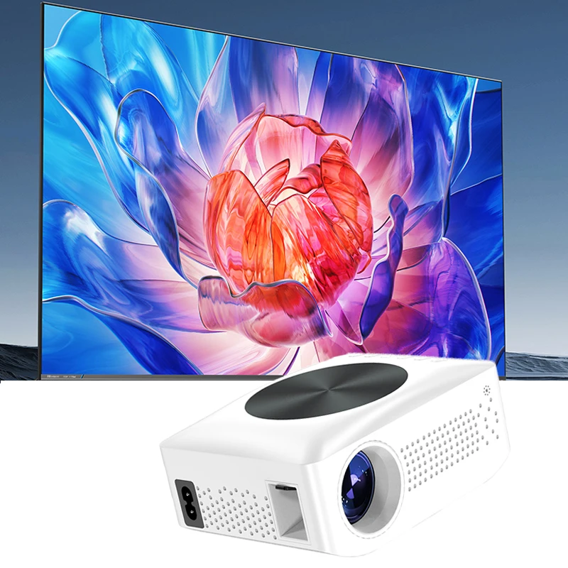 

LCD Smart Projector Android 11 1280*720P Home Outdoor Theater Wifi Bluetooth Projectors 100 ANSI Support 4K Video Projectors