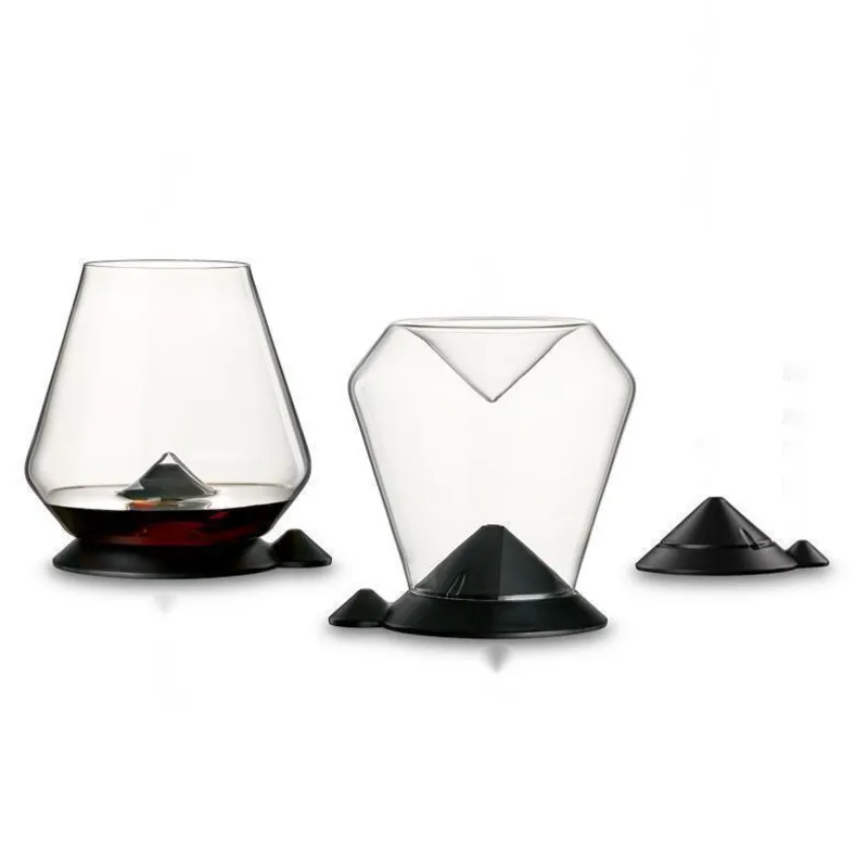 Mountain Red Wine Glass With Decanter Creative Wedding Party Wineglass Unique Bordeaux Burgundy Wine Cup With Base And Filter