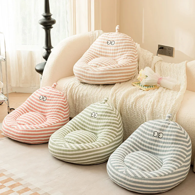Japanese Style Tatami Lazy Seat Cushion,Girls' Drama Watching Thick Futon Work Seat Soft Backrest,Children's Cartoon Small Sofa