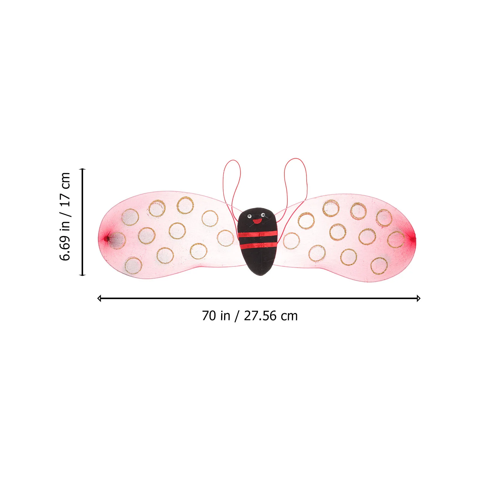 

Golden Painted Elf Fairy Wire Halloween Costume Accessories