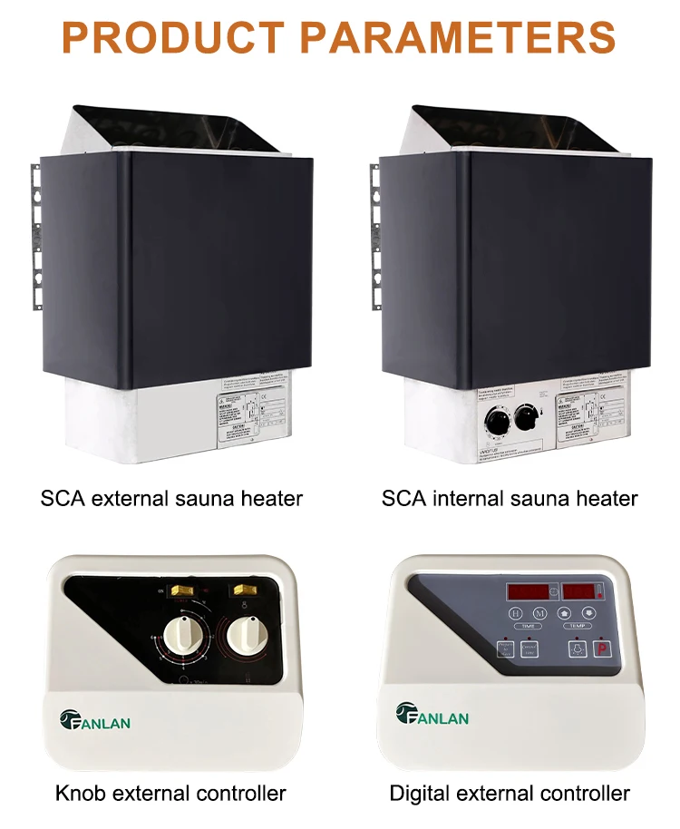 FANLAN رائجة البيع سخان كهربائي للساونا التقليدية غرفة ساونا موقد ساونا #6