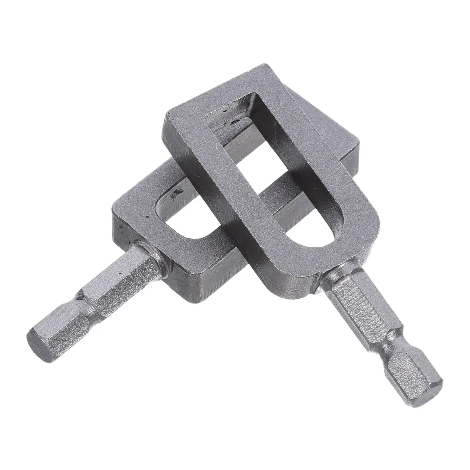 2Pcs Wire Twisting Tool Heavy Duty Rebar Knotting Tool Steel Wire Tie Drill Attachment for Construction Fence Fastening Work