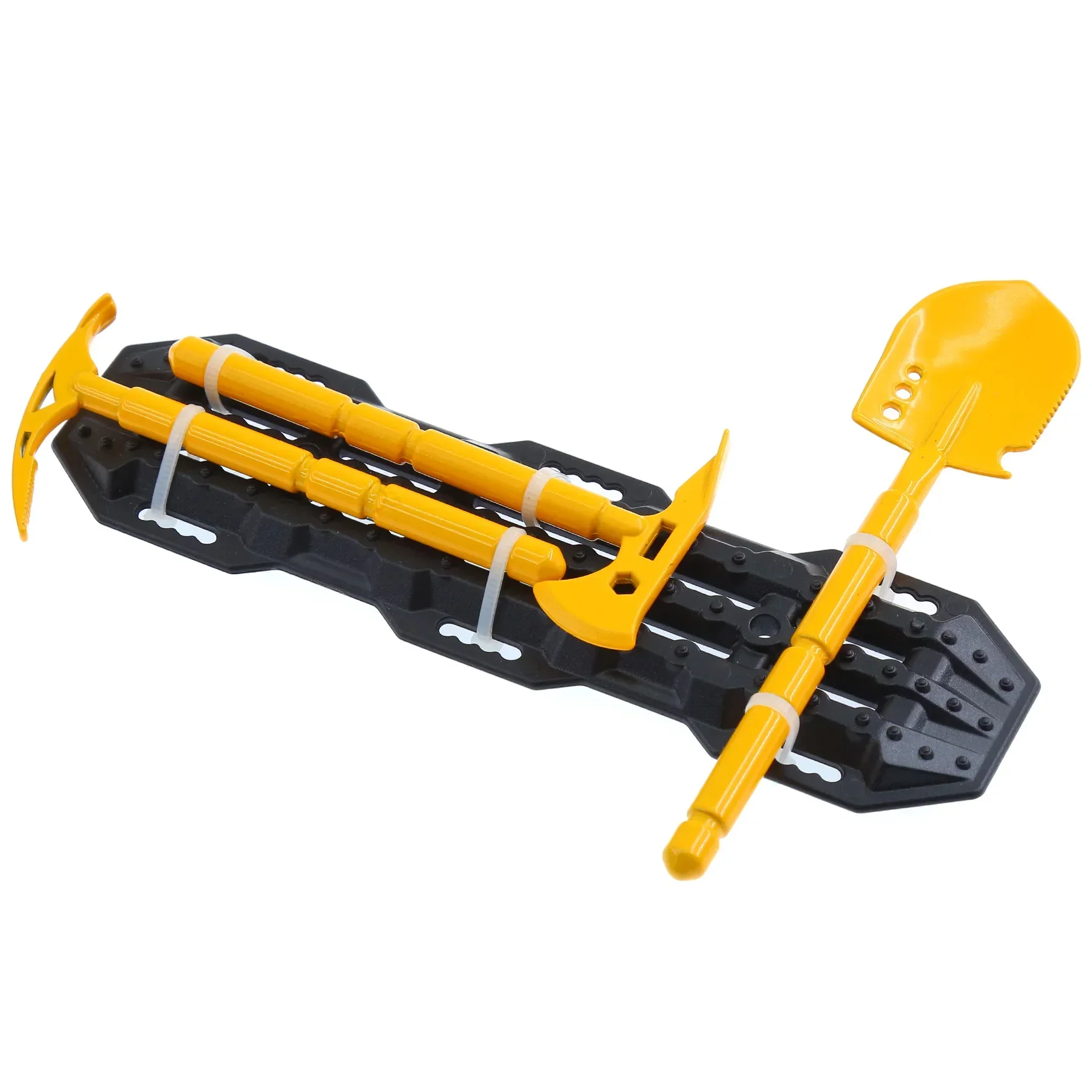 1/10 1/8 Simulation Shovel 3-Piece Set for RC Crawler TRX4 Defender RC4WD D90 SCX10 MK07 Tank 300 - view 2