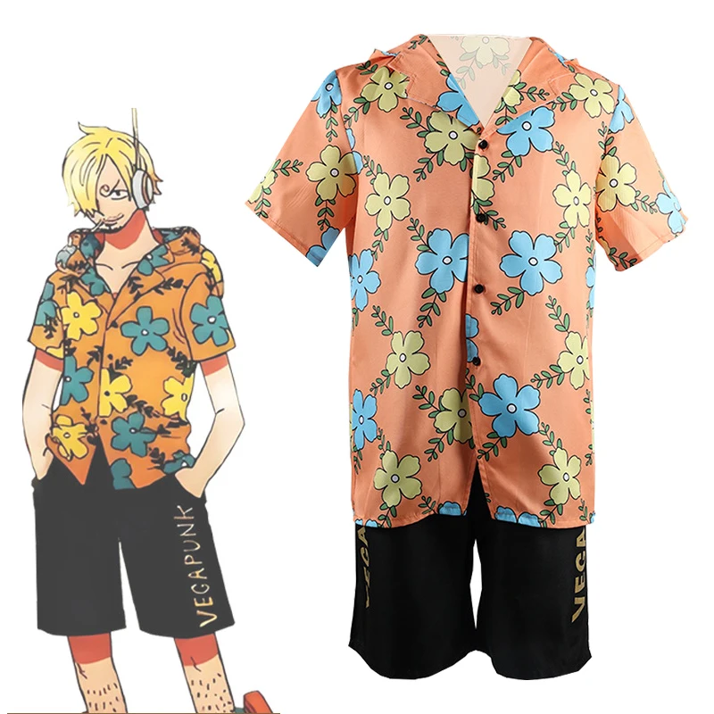 

Санджи костюмы для косплея Egghead униформа одна аниме шт. наряд для ролевых игр Хэллоуин карнавальная одежда для мужчин