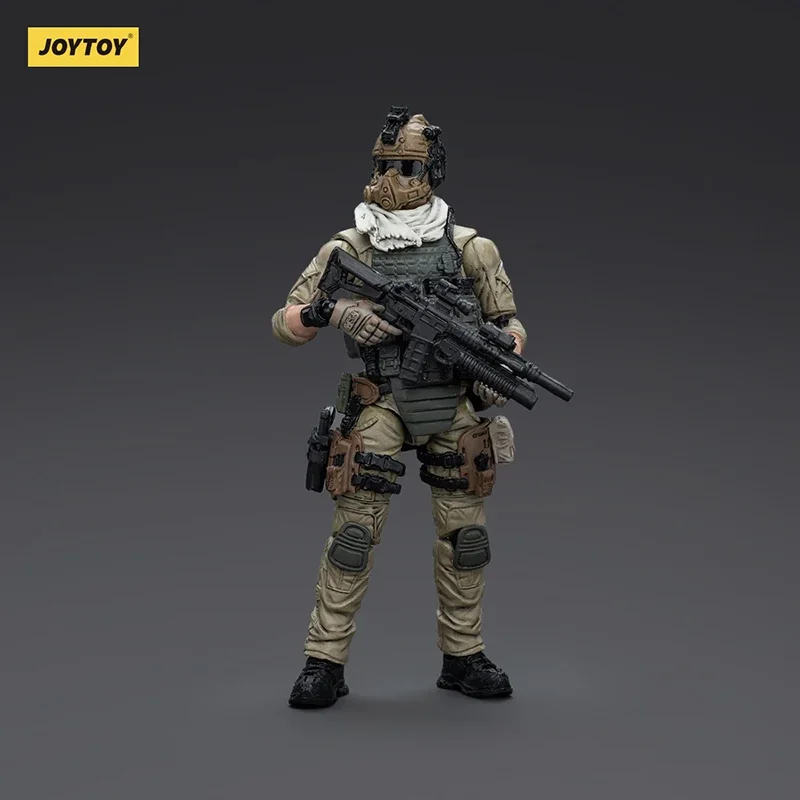 1/18 JOYTOY 3.75inch Action Figure U.S. Army Delta Assault Squad Hardcore Coldplay Cyclone Assauit Armored Car Anime Model Toy