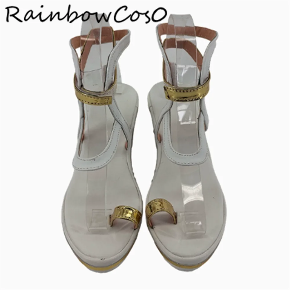 Cartethyia Wuthering Waves Scarpe Cosplay Stivali Gioco Anime Party Halloween RainbowCos0 W4832